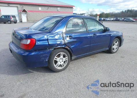 2002 Subaru Impreza 2.5Rs из США, поврежденный, VIN JF1GD675X2H524418